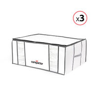 Set van 3 Compactor Life Vacuüm Opbergtassen - XXL