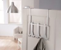 Deurhanger 5 Haken 'Empire State Building' - Zilver