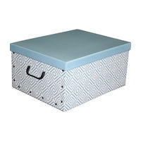 Kartonnen Bewaardoos 'Nordic' - Blauw