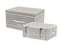 Compactor 'Ikat' Set van Vacuüm Opbergkoffer en -tas