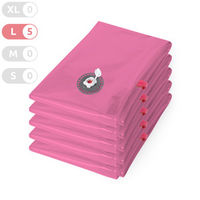 5 "Aspispace" Ruimtebesparende Vacuüm Opbergzak L - roze