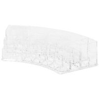 Gebogen Make-up Organizer Meerdere Vakken- Transparant