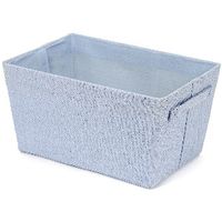 Gevlochten Opbergmand 'Rio' - Lavendel blauw