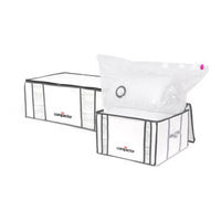 Set van 2 Compactor Life Vacuüm Opbergtassen - Medium en XXL