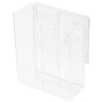 Bestlock Magic Vision Wandgemonteerde Grote Home Opbergdoos me 2 Vakken - Transparant