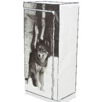 Wolf Portable Kledingkast Metalen Frame