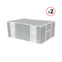 Set van 2 Compactor Vacuüm Opbergtassen Missy - XXL