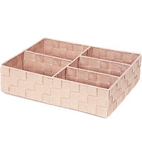 Ladeverdeler 'Stan' met 5 vakken - Roze Blush