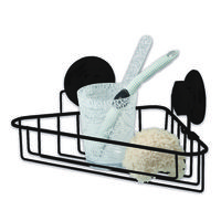 Bestlock Black Zuignap Wand Hoekrek