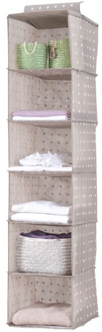 Hangende Kledingplanken Rivoli met 6 vakken