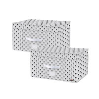 Set van 2 Compactor Vacuüm Opbergkoffers - XL