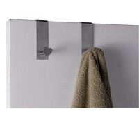 Set van 2 Enkelvoudige Deurhanger Haken Vierkant en Hartvormig Ontwerp