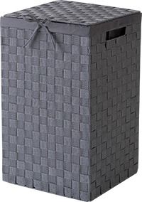 Vierkante Wasmand 'Stan' - Grijs