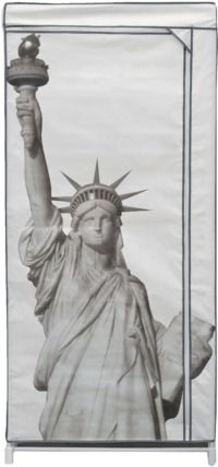 Portable Kledingkast Metalen Frame 'Statue of Liberty'