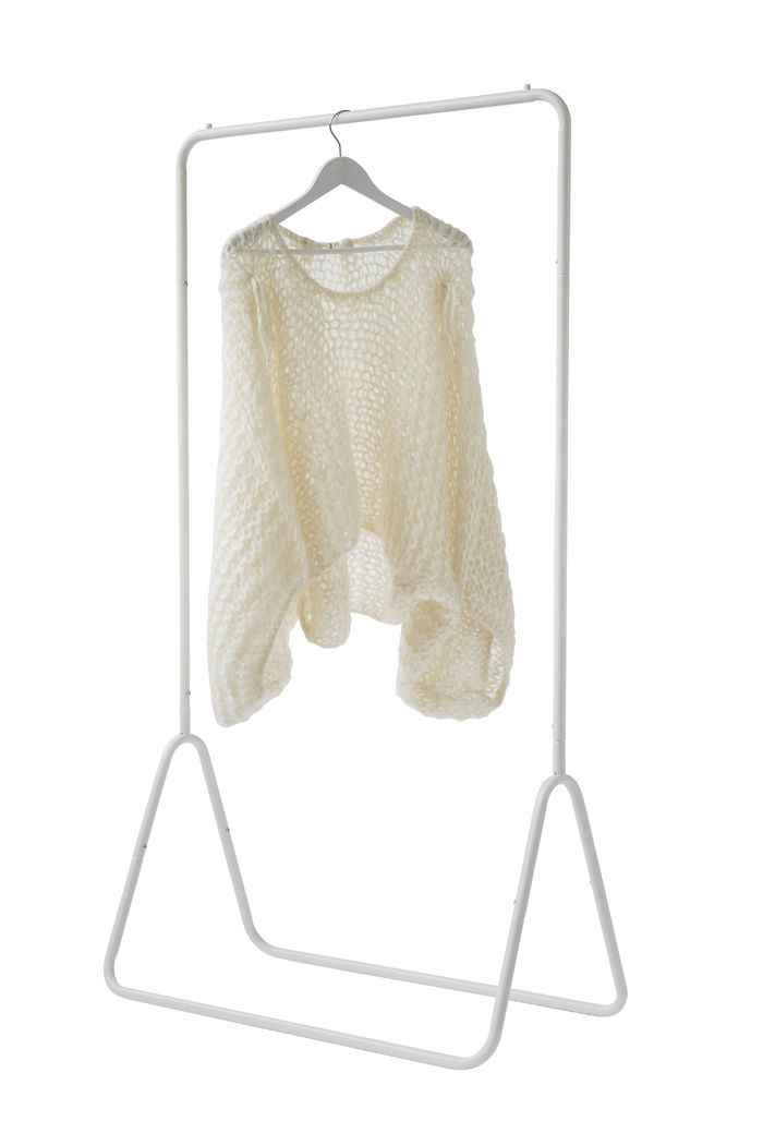 Metalen Kledingrek 'Fyn' + 3 Kledinghangers 'Sticky' 3 Compactor