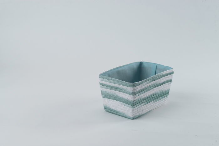 Opbergmand 'Fidji' - Aqua Groen 1 Compactor