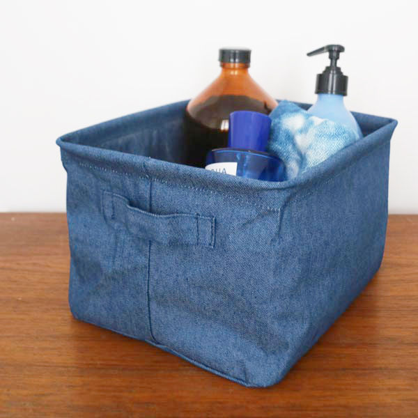 Blue Jeans Opbergmand 'Denim' Klein  4 Compactor