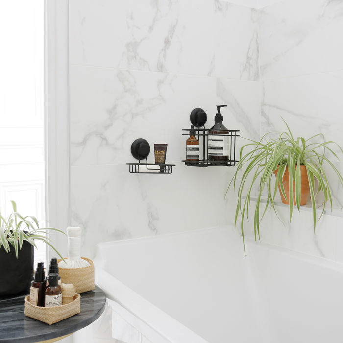 Bestlock Black Zuignap Dubbele Wandhaak 2 Compactor