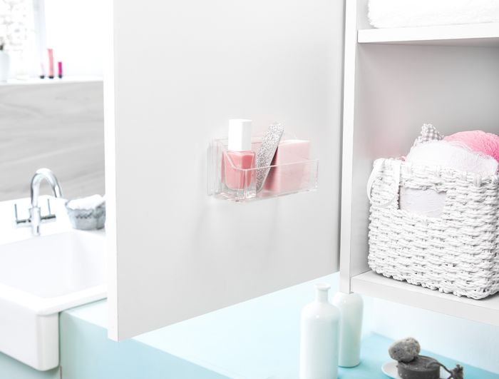 Bestlock Magic Vision Wandgemonteerde Grote Home Opbergdoos - Transparant 2 Compactor