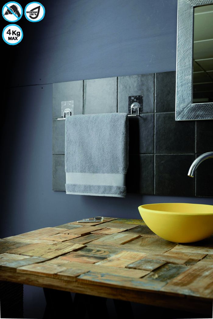 Bestlock Magic Wandgemonteerd Handdoekrek Groot 5 Compactor