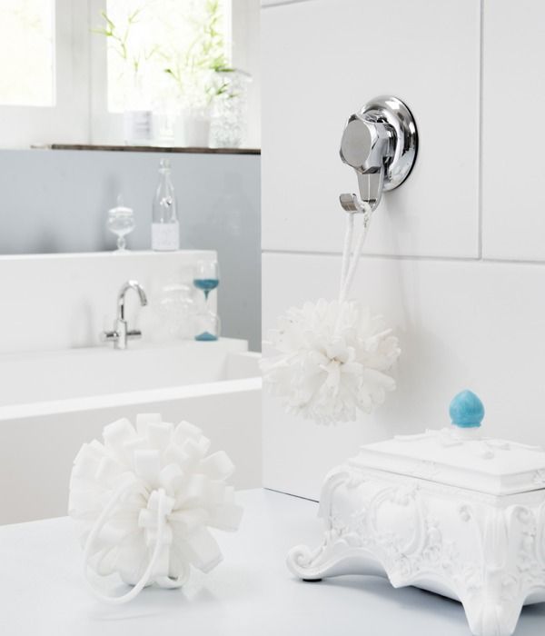 Bestlock Zuignap Set van 4 Grote Muurhaken 3 Compactor