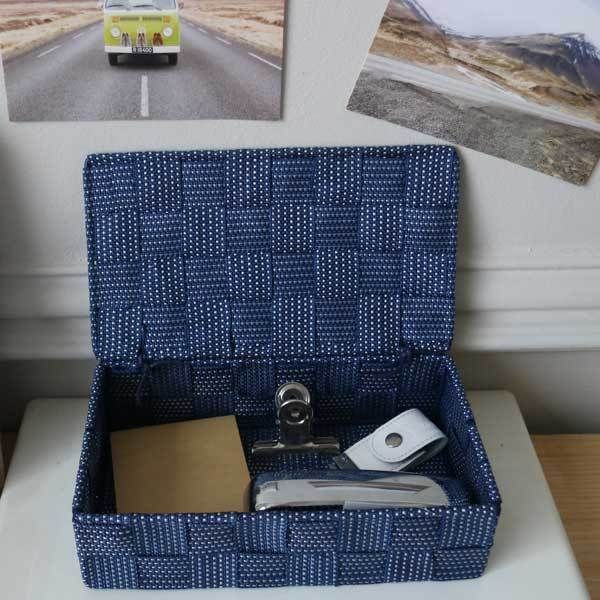 Opbergdoos 'Toronto' Klein - Blauw 7 Compactor