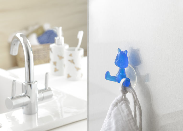 Set van 3 Funny Hooks Kat blauw 2 Compactor