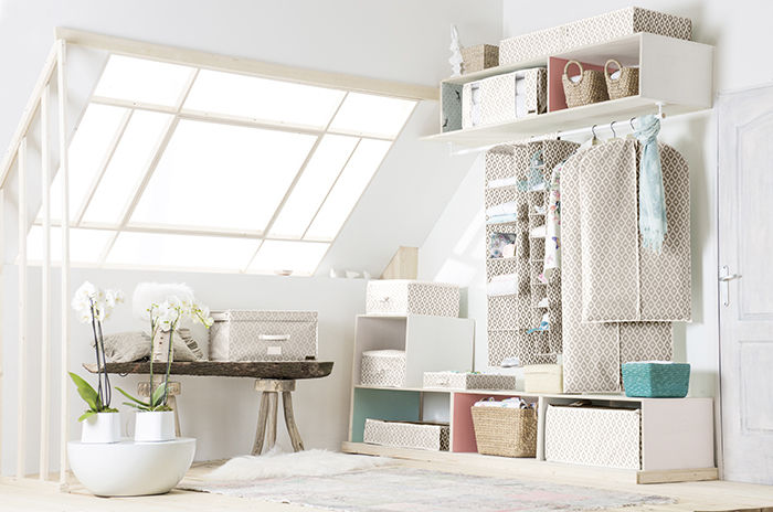 Opbergtas met Rits 'Daman Beige' 2 Compactor