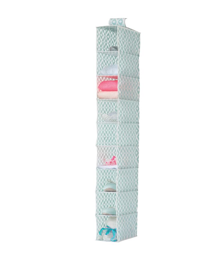 Hangende Organizer 'Daman' met 9 vakken 1 Compactor