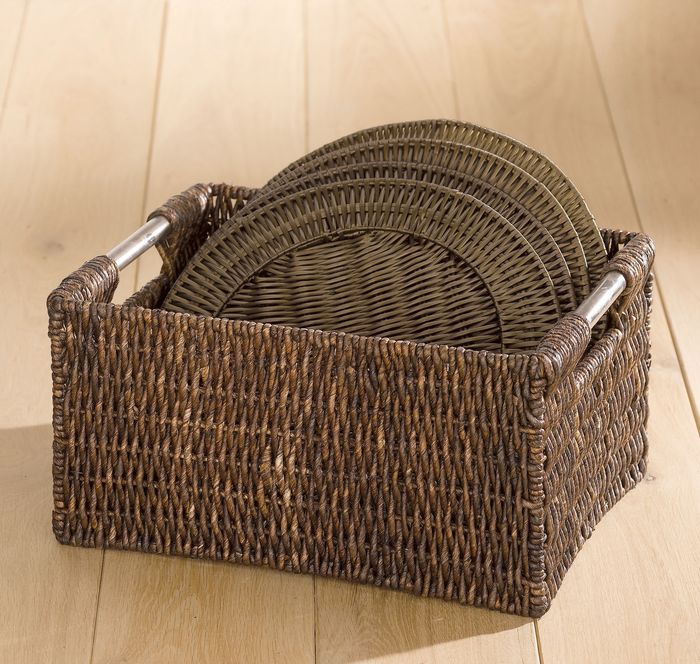 Gevlochten Opbergmand 'Dee' Small 2 Compactor