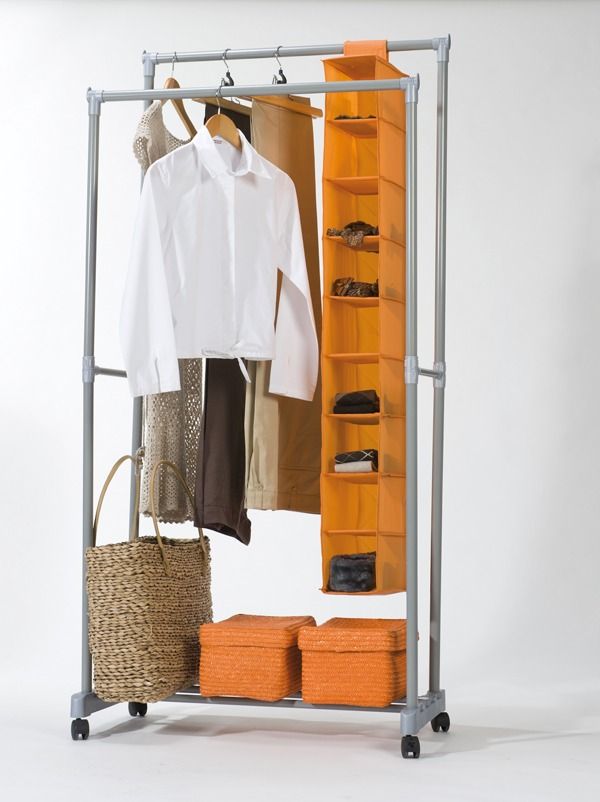 Dubbel Stalen Kledingrek Firmin 5 Compactor