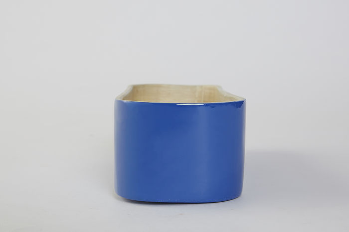 Bamboe Bestekbak - Indigo-blauw 4 Compactor