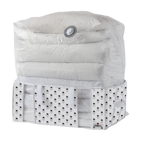 Set van 2 Compactor Vacuüm Opbergtassen Tropic - XXL  2 Compactor