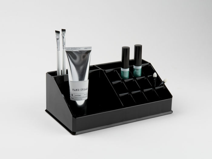 Make-up Organizer met meerdere compartimenten- zwart 1 Compactor