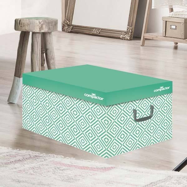 Kartonnen Bewaardoos 'Nordic' - Groen 2 Compactor