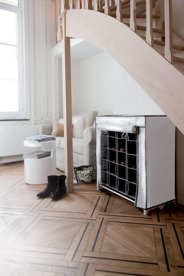 Wit Schoenenrek 25 vakken 'Nuvola' 6 Compactor