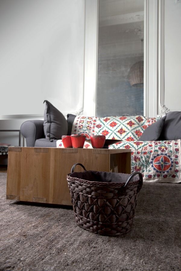 Ovale Rieten Opbergmand met Hengsels 'Tonka' 2 Compactor