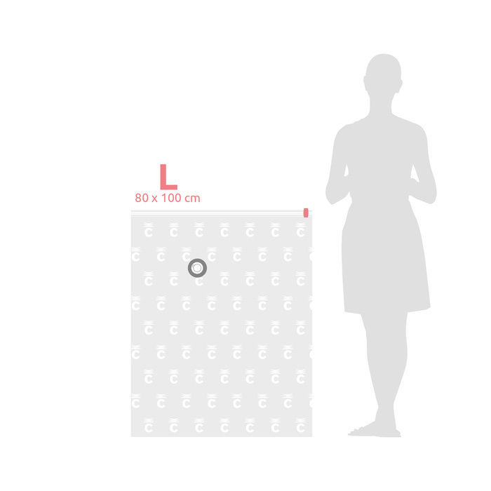 Aspispace' Ruimtebesparende Vacuüm Opbergzak Large 1 tweepersoonsdekbed 4 Compactor