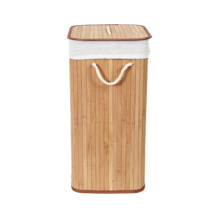 Rechthoekige Vouwbare Wasmand 'Bamboo'  3 Compactor
