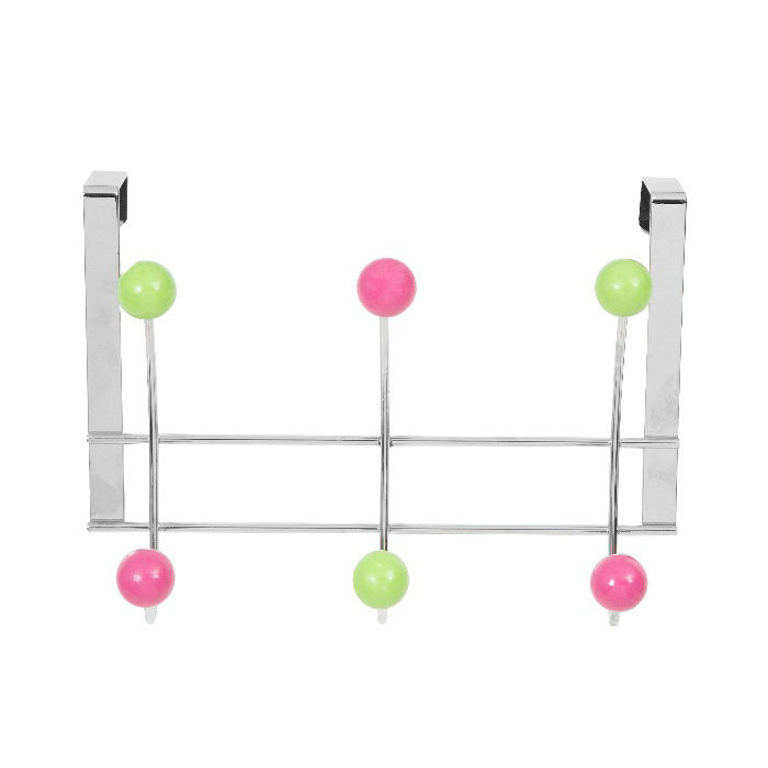 Deurhanger 6 Haken 'Candies' 2 Compactor