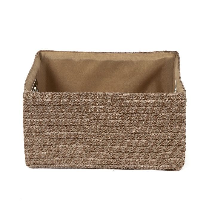 Opbergmand met Hengsels 'Poly' - Taupe 2 Compactor