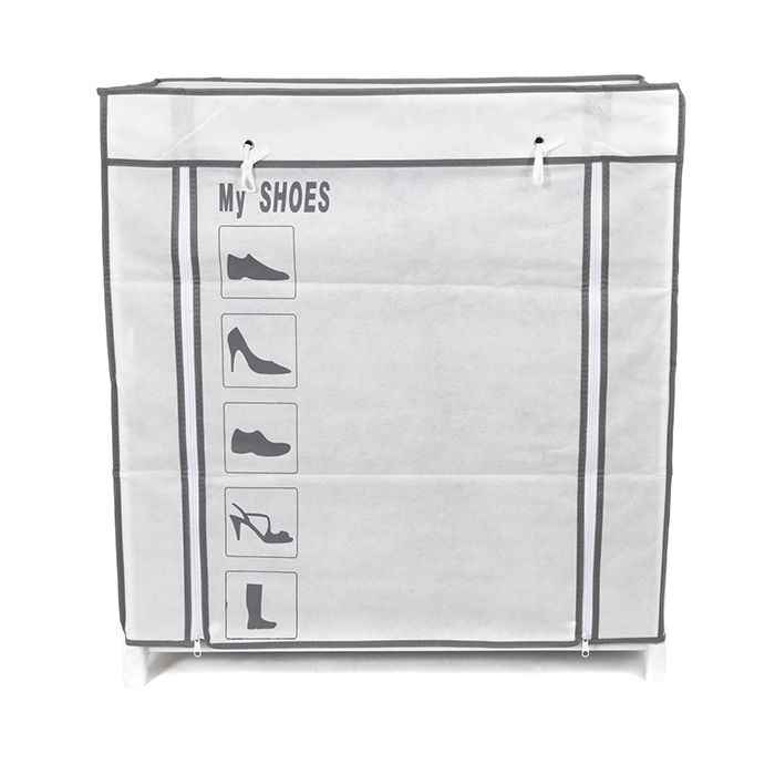 Wit Schoenenrek 25 vakken 'Nuvola' 3 Compactor