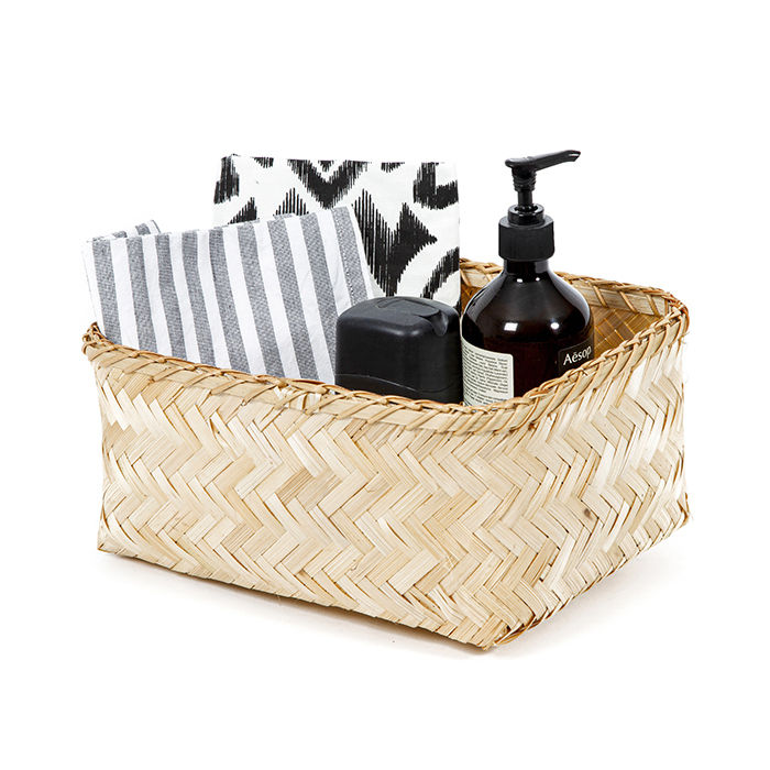 Bamboe Opbergmand Groot 'Halong'  4 Compactor