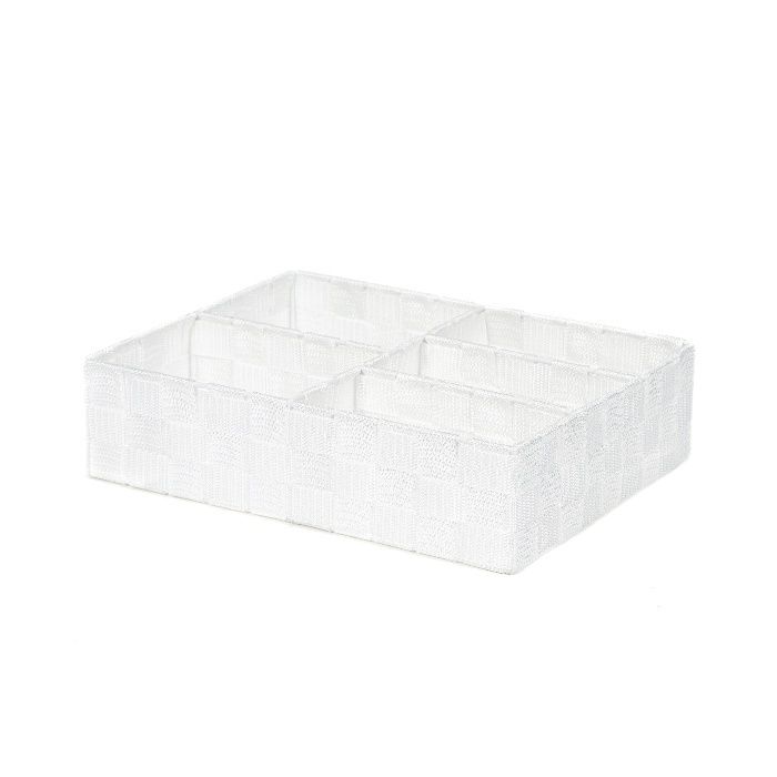 Ladeverdeler 'Stan' met 5 vakken - Wit 1 Compactor