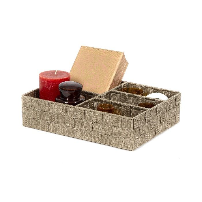 Ladeverdeler 'Stan' met 5 vakken - Taupe 4 Compactor