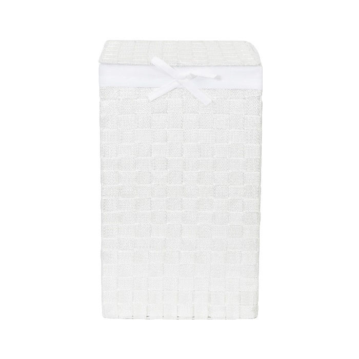 Vierkante Wasmand 'Stan' - Wit 2 Compactor