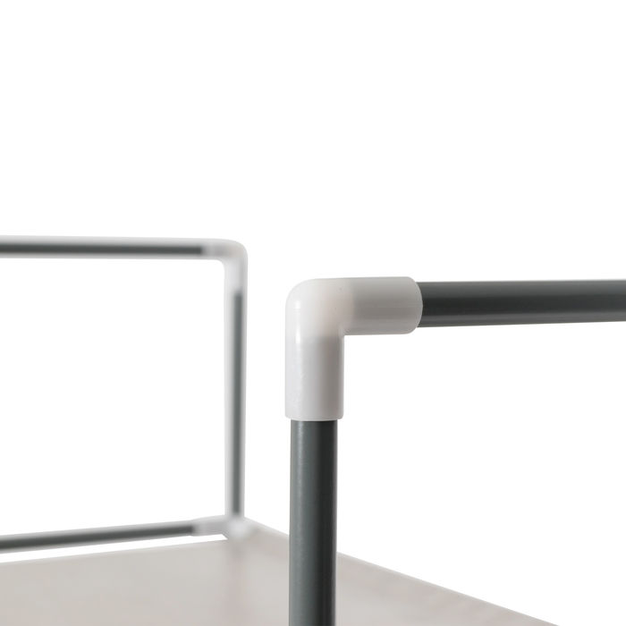 Stapelbaar Schoenenrek 4 Planken 'Salome'  5 Compactor