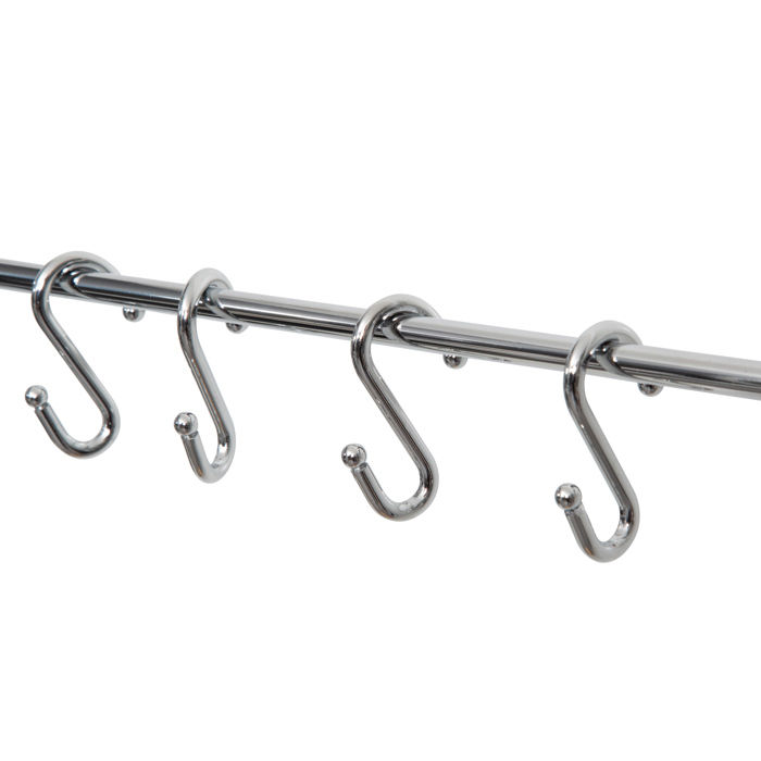 Bestlock Magic Hangend Keukenrek Keukengerei Zonder Boren met 8 Haken 3 Compactor