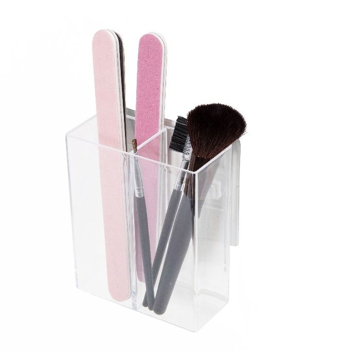 Bestlock Magic Vision Wandgemonteerde Grote Home Opbergdoos me 2 Vakken - Transparant 4 Compactor