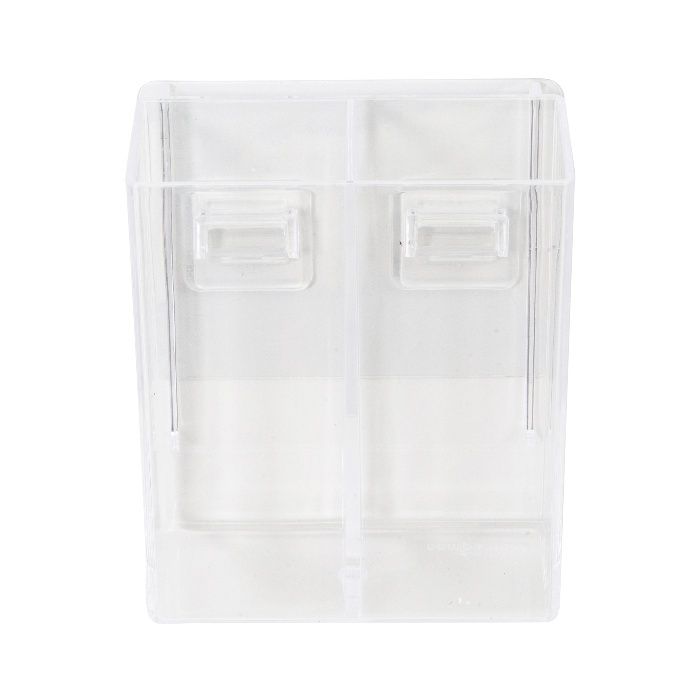 Bestlock Magic Vision Wandgemonteerde Grote Home Opbergdoos me 2 Vakken - Transparant 2 Compactor